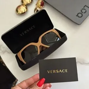 Versace Tan Sunglasses New with box Versace | Accessories | Versace Tan Sunglasses New With Box  main image 2